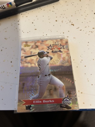 1997 topps 1st team all stars '96 ellis burks