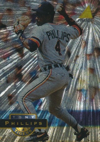 TONY PHILLIPS 1994 PINNACLE #330 MUSEUM COLLECTION TIGERS