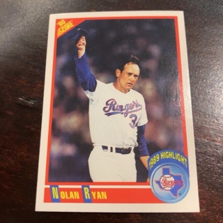 1990 Score - [Base] #696 Nolan Ryan