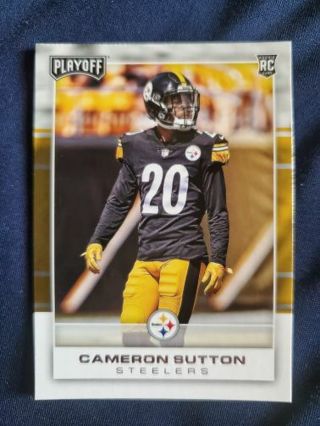 2017 Panini Playoff Rookie Cameron Sutton