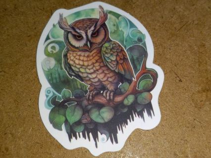 Owl Cute nice 1⃣ vinyl sticker no refunds regular mail only Very nice quality!