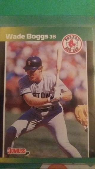 wade boggs baseball card free shipping