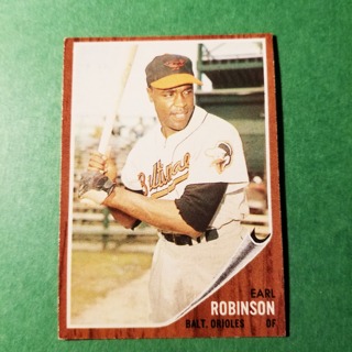 1962 - TOPPS BASEBALL CARD NO. 272 - EARL ROBINSON - ORIOLES