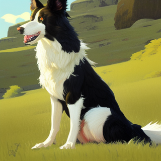 Listia Digital Collectible: Border Collie