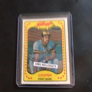 1981 Kellogg’s Cecil Cooper #32