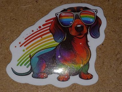 Cute new one small nice vinyl lab top sticker no refunds regular mail high quality!