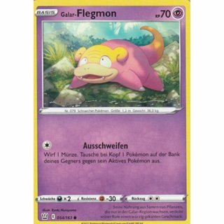  Tradingcard - Pokemon 2021 german Galar-Flegmon 054/163 