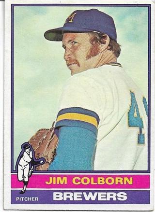 1976 TOPPS JIM COLBORN CARD