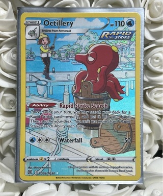 Pokemon TCG Octillery TG03/TG30 Trainer Gallery Holo