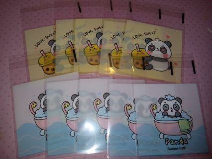 Panda cello bags 10 PC 7*3 cm no refunds I send all regular mail win 2 or more get bonus