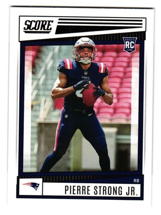 2022 SCORE PIERRE STRONG JR. ROOKIE CARD