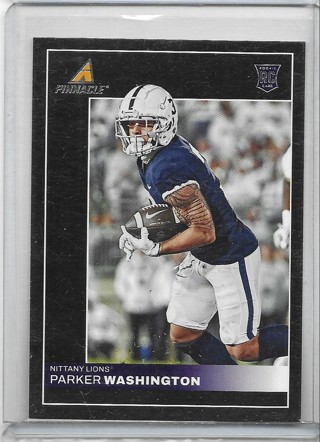 Parker Washington 2023 Chronicles Draft Pinnacle #19 Rookie Card