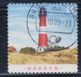 Germany:  2007, Homum, Syft (Built 1970) Lighthouse, Used, Scott # DE-2448 - GER-253