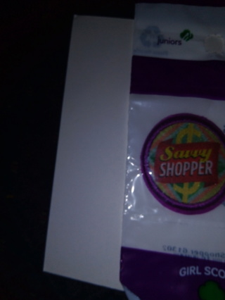 Savvy Shopper Patch