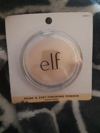 Elf prime & stay finishing powder fair/light