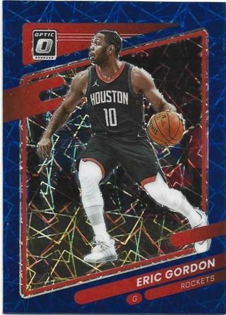 2021-22 DONRUSS OPTIC ERIC GORDON BLUE VELOCITY PRIZM REFRACTOR CARD