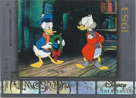 2003 Disney Treasures Donald Duck Filmography #DD44 Mickey's Christmas Carol