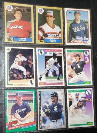 15 White Sox Cards