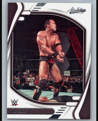 2022 WWE Chronicles - The Rock Absolute #124 NM