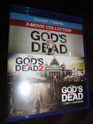 God's Not Dead 3-Movie Collection Religious Films Movies Blu Ray Set