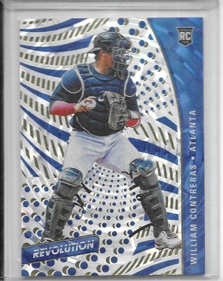 William Contreras 2021 Chronicles Revolution #59 Rookie Card