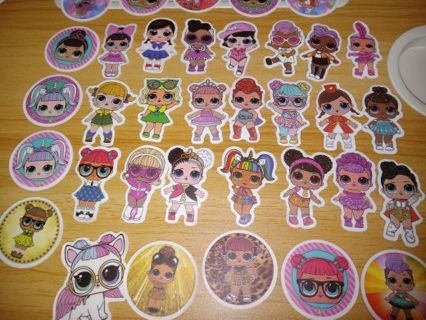 Lol 32 Cute new vinyl sticker no refunds regular mail only Very nice these are all nice