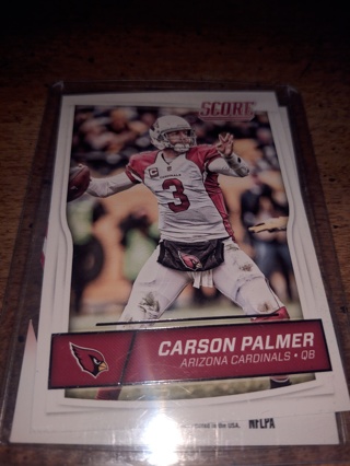 Two card lot football Carson Palmer