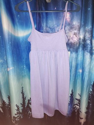 Purple Babydoll Dress / Juniors Size Small NWT