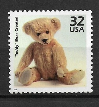 1998 Sc3182k Celebrate the Century: 1900's "Teddy" Bear MNH