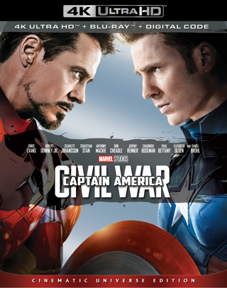 Captain America: Civil War (Digital 4K UHD Download Code Only) *Marvel Comics* *Chris Evans*
