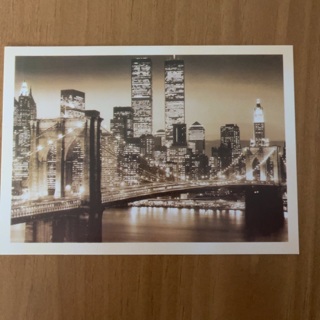 New York Skyline Post Card (B)