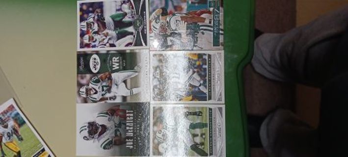 New York Jets 6 Card Lot