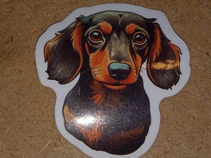 Adorable one vinyl sticker no refunds regular mail only Very nice quality!