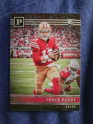 2022 Panini Chronicles Panini Rookie Brock Purdy