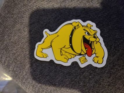 Looney Toones Bull Dog Sticker