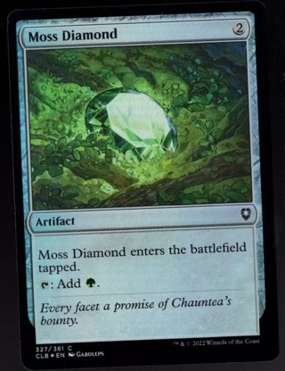 Moss Diamond 327/361 Common Foil Baldur's Gate Magic The Gathering