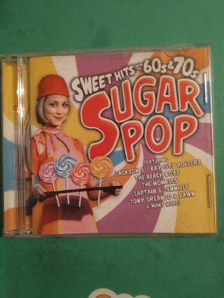 cd sweet hits of the 60s & 70s sugar  pop free shipping