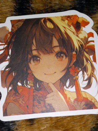 Anime 1⃣ vinyl sticker no refunds regular mail win 2 or more get bonus