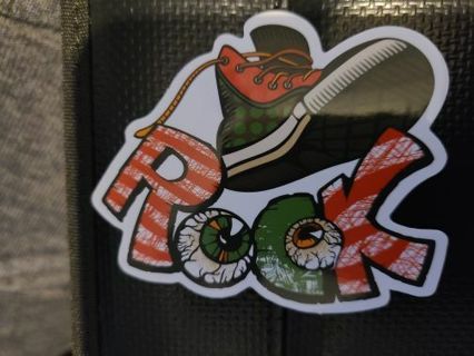 Rock Shoe Sticker