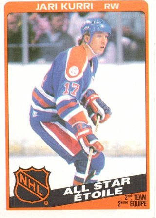 1983-84 O-pee-chee Jari Kurri #215