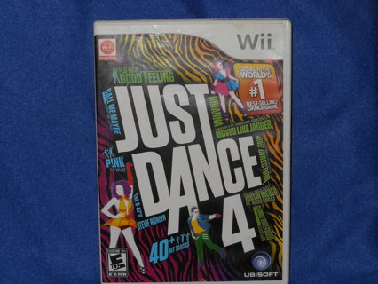 NINTENDO Wii  JUST DANCE 4