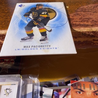 2020-21 upper deck sp max pacioretty hockey card 