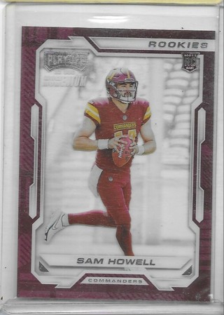 Sam Howell 2022 Chronicles Momentum #PMR5 Rookie Card