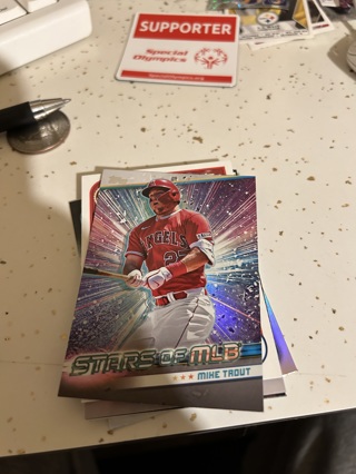 2024 topps stars of mlb mike trout