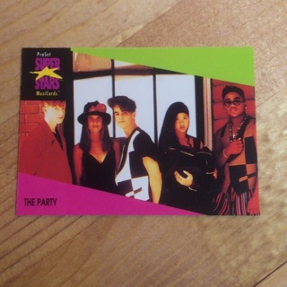 1991 ProSet Super⭐️Stars MusiCards ~ The Party (Card # 90)