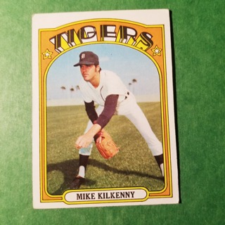  1972 - TOPPS BASEBALL CARD NO. 337 - MIKE KILKENNY - TIGERS