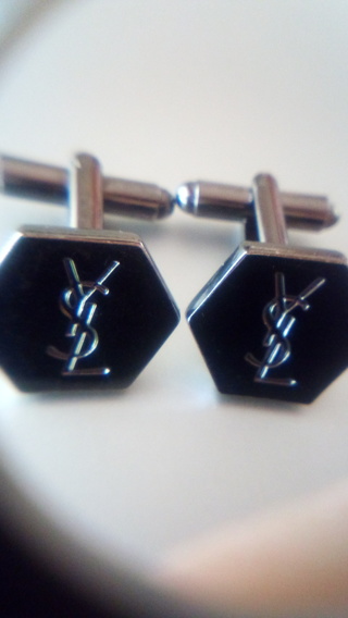 Yves Saint Laurent , cufflinks 