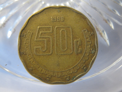 (FC-405) 1998 Mexico: 50 Centavos