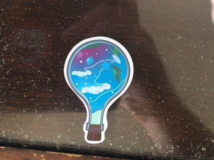 Lightbulb Sticker 