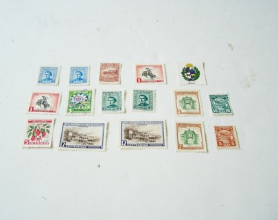 Uruguay Postage Stamps Used/Unused set of 15